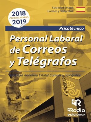 cover image of Personal Laboral de Correos y Telégrafos. Psicotécnico